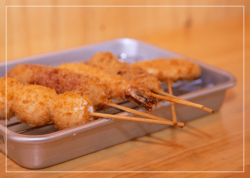 特製練りたて串焼き